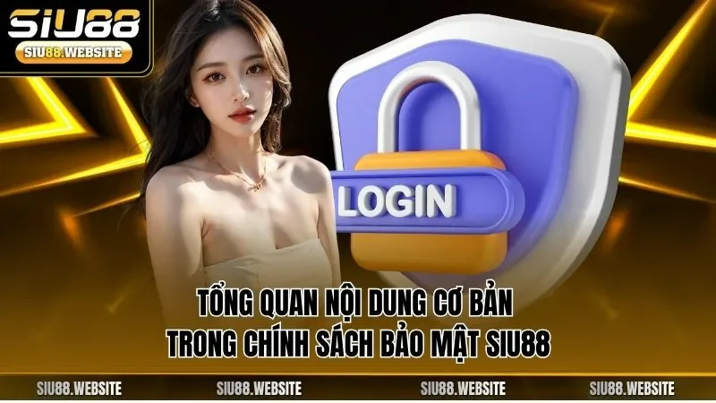 Tổng quan nội dung cơ bản trong chính sách bảo mật SIU88